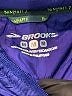 Brooks 100% Nylon Color Block Blue Windbreaker Size M - photo 6