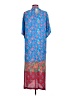 bl^nk 100% Viscose Blue Kimono Size L - photo 2