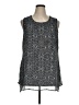 Fever 100% Polyester Black Sleeveless Blouse Size XL - photo 1