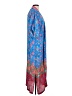 bl^nk 100% Viscose Blue Kimono Size L - photo 4