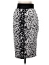 Arden B. Animal Print Silver Formal Skirt Size XS - photo 1