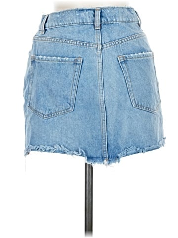Zara Denim Skirt (view 2)