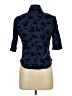 LA Movers 100% Polyester Blue 3/4 Sleeve Blouse Size L - photo 2