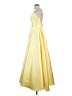 Alyce 100% Polyester Yellow Cocktail Dress Size 2 - photo 5