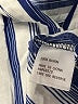 Anne Carson 100% Rayon Stripes Blue 3/4 Sleeve Blouse Size 1X - photo 8