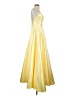 Alyce 100% Polyester Yellow Cocktail Dress Size 2 - photo 4