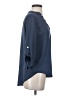 Veronica M. Blue 3/4 Sleeve Blouse Size S - photo 4
