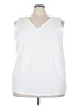 Eddie Bauer White Sleeveless T-Shirt Size 3X - photo 1