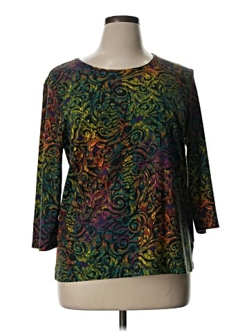 Rebecca Malone 3/4 Sleeve Top (view 1)