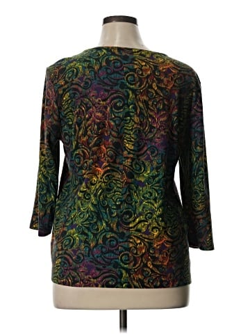 Rebecca Malone 3/4 Sleeve Top (view 2)