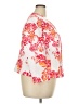 Emily... 100% Polyester Floral White Jacket Size 18W - photo 4