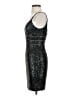 Assorted Brands 100% Polyester Metallic Silver Cocktail Dress Size 2 - photo 5