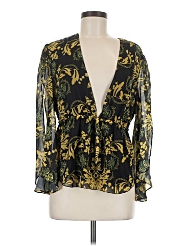 Bebe Long Sleeve Blouse (view 1)