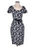 Max Mara Graphic Blue Black Casual Dress Size 2 (estimated) - photo 1