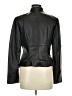 Worth 100% Leather Black Leather Jacket Size 8 - photo 2