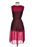 BCBGMAXAZRIA 100% Polyester Color Block Burgundy Cocktail Dress Size XS - photo 2