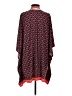 IMAN Burgundy Poncho Size XS - photo 2