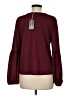Pebble and Stone Burgundy Long Sleeve Top Size M - photo 2