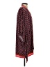 IMAN Burgundy Poncho Size XS - photo 4