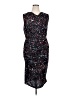 Robert Rodriguez 100% Polyester Print Black Cocktail Dress Size XL - photo 1