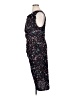 Robert Rodriguez 100% Polyester Print Black Cocktail Dress Size XL - photo 5