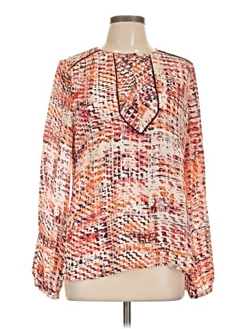Classiques Entier Long Sleeve Silk Top (view 1)