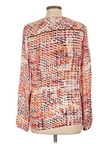 Classiques Entier Long Sleeve Silk Top (view 2)