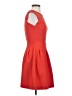 H&M Solid Red Cocktail Dress Size 2 - photo 4