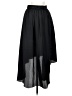 Talula 100% Polyester Solid Black Formal Skirt Size XS - photo 1