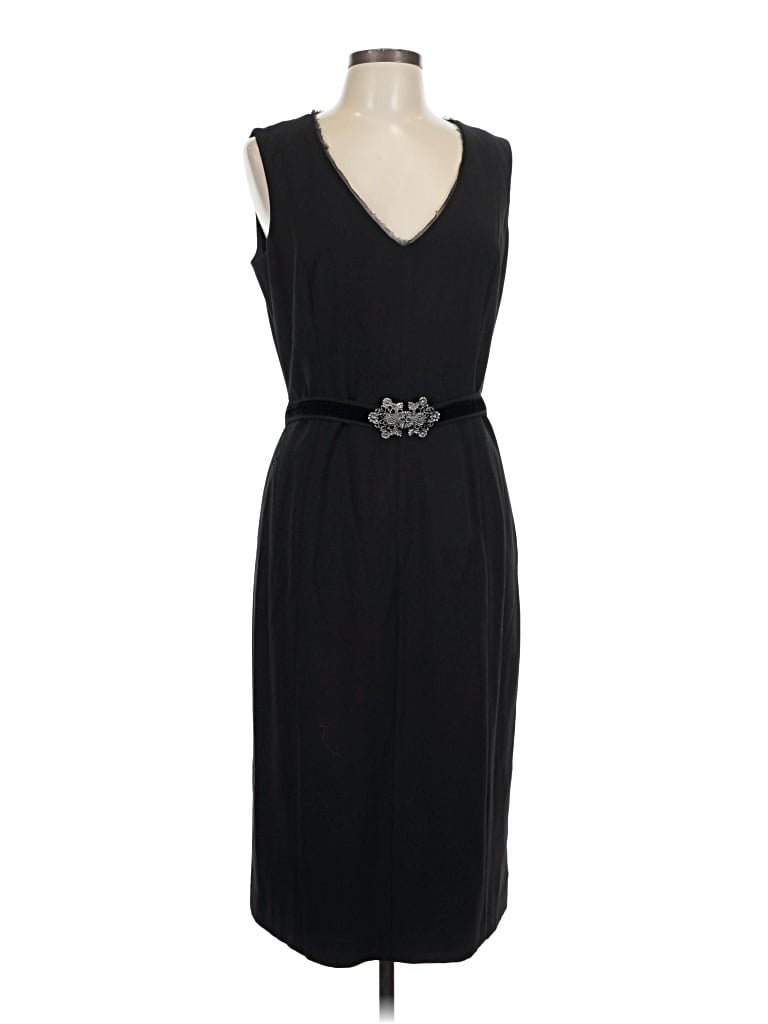 Pre-owned T Tahari Cocktail Dress In Black