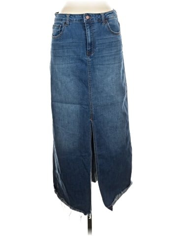 OAT Denim Skirt (view 1)
