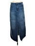 OAT Blue Denim Skirt Size 8 - photo 1