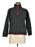 T by Talbots 100% Polyester Polka Dots Black Pullover Sweater Size M (petite) - photo 1