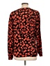 Rory Beca 100% Silk Orange Long Sleeve Silk Top Size L - photo 2
