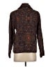 Studio Works Paisley Brown Purple Jacket Size S - photo 2