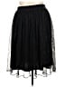 Unbranded 100% Polyester Solid Black Formal Skirt Size 37 waist (estimated) - photo 2