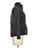 T by Talbots 100% Polyester Polka Dots Black Pullover Sweater Size M (petite) - photo 4