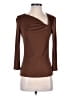 Michael Kors Brown 3/4 Sleeve Top Size 4 - photo 1