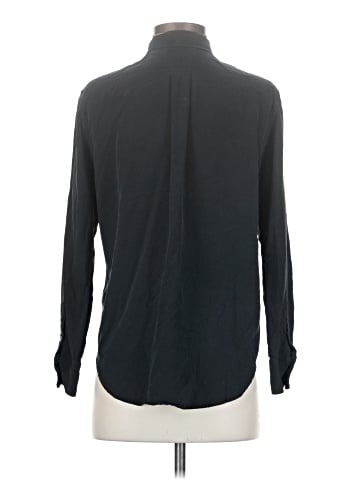 Everlane Long Sleeve Silk Top (view 2)