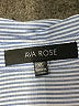 Ava Rose Blue Long Sleeve Blouse Size XL - photo 7