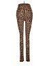 Beach Riot Animal Print Brown Leggings Size M - photo 2