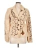 Johnny Was Floral Graphic Paisley Ivory Blazer Size L - photo 1