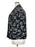 Covington 100% Polyester Floral Black Short Sleeve Blouse Size 18 - photo 5