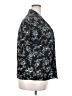 Covington 100% Polyester Floral Black Short Sleeve Blouse Size 18 - photo 4
