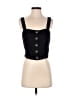 Intermix Black Sleeveless Top Size 4 - photo 1