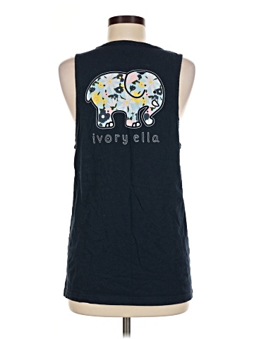 Ivory Ella Sleeveless T-Shirt (view 2)