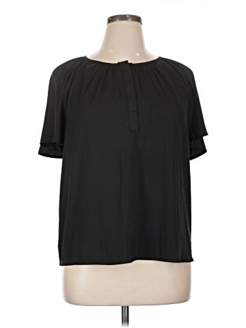Simply Vera Vera Wang Short Sleeve Blouse (view 1)