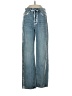 MNG 100% Cotton Stripes Blue Jeans Size 1 - photo 1