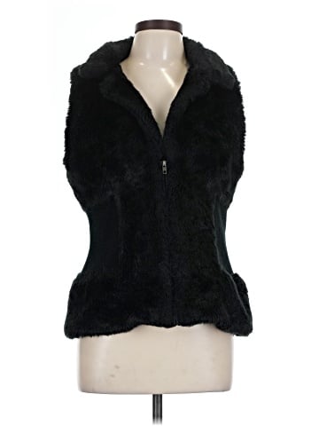 Romeo & Juliet Couture Faux Fur Vest (view 1)