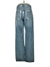 MNG 100% Cotton Stripes Blue Jeans Size 1 - photo 2